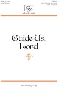 Guide Us, Lord Unison/Two-Part choral sheet music cover Thumbnail